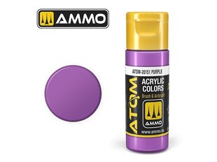 Akrüülvärv Ammo Mig Atom Purple, 20ml, 20151 hind ja info | Kunstitarbed, voolimise tarvikud | kaup24.ee
