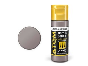 Akrüülvärv Ammo Mig Atom Grey Brown, 20ml, 20149 hind ja info | Kunstitarbed, voolimise tarvikud | kaup24.ee