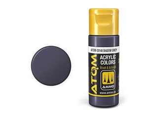 AMMO MIG - ATOM Акриловые Shadow Grey, 20ml, 20148 цена и информация | Принадлежности для рисования, лепки | kaup24.ee