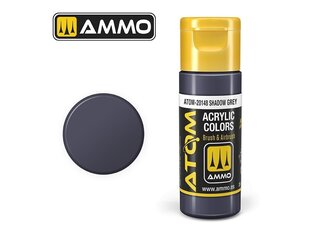 AMMO MIG - ATOM Акриловые Shadow Grey, 20ml, 20148 цена и информация | Принадлежности для рисования, лепки | kaup24.ee