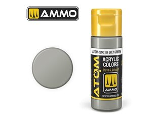 Akrüülvärv Ammo Mig Atom IJA Grey Green, 20ml, 20142 hind ja info | Kunstitarbed, voolimise tarvikud | kaup24.ee