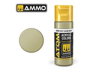 AMMO MIG - ATOM Акриловые краски IJN Ash Grey, 20ml, 20141 цена и информация | Принадлежности для рисования, лепки | kaup24.ee