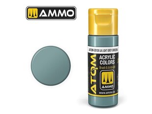 Akrüülvärv Ammo Mig Atom IJA Light Grey Green, 20ml, 20138 hind ja info | Kunstitarbed, voolimise tarvikud | kaup24.ee