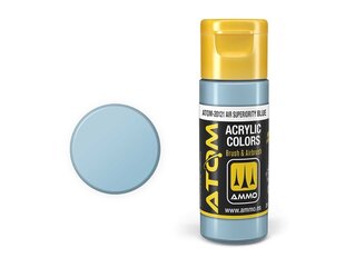 Akrüülvärv Ammo Mig Atom Air Superiority Blue, 20ml, 20121 цена и информация | Принадлежности для рисования, лепки | kaup24.ee