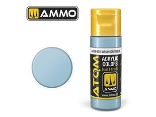 AMMO MIG - ATOM Акриловые краски Air Superiority Blue, 20ml, 20121 цена и информация | Принадлежности для рисования, лепки | kaup24.ee