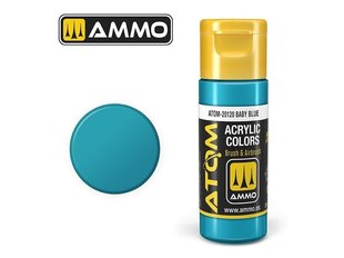 Akrüülvärv Ammo Mig AtomBaby Blue, 20ml, 20120 hind ja info | Kunstitarbed, voolimise tarvikud | kaup24.ee