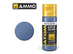 Akrüülvärv Ammo Mig Atom Navy Blue, 20ml, 20106 hind ja info | Kunstitarbed, voolimise tarvikud | kaup24.ee