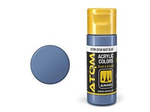 Akrüülvärv Ammo Mig Atom Navy Blue, 20ml, 20106 hind ja info | Kunstitarbed, voolimise tarvikud | kaup24.ee