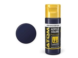 Akrüülvärv Ammo Mig Atom Ocean Blue, 20ml, 20102 hind ja info | Kunstitarbed, voolimise tarvikud | kaup24.ee