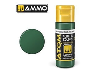 Akrüülvärv Ammo Mig Atom IJN Nakajima Dark Green, 20ml, 20096 hind ja info | Kunstitarbed, voolimise tarvikud | kaup24.ee