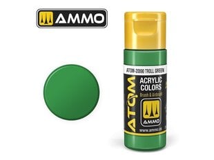 Akrüülvärv Ammo Mig Atom Troll Green, 20ml, 20090 hind ja info | Kunstitarbed, voolimise tarvikud | kaup24.ee