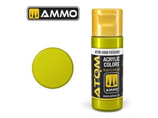 AMMO MIG - ATOM Акриловые Pistachio, 20ml, 20088 цена и информация | Принадлежности для рисования, лепки | kaup24.ee