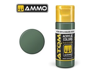 Akrüülvärv Ammo Mig Atom IJA Nakajima Green, 20ml, 20076 hind ja info | Kunstitarbed, voolimise tarvikud | kaup24.ee