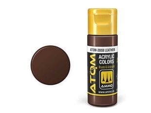 Akrüülvärv Ammo Mig Atom Leather, 20ml, 20058 hind ja info | Kunstitarbed, voolimise tarvikud | kaup24.ee