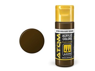 Akrüülvärv Ammo Mig AtomBurnt Brown, 20ml, 20056 hind ja info | Kunstitarbed, voolimise tarvikud | kaup24.ee