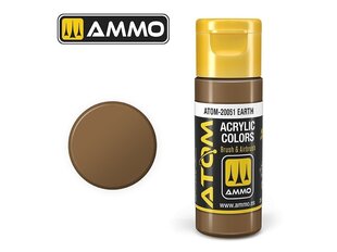 Akrüülvärv Ammo Mig Atom Earth, 20ml, 20051 hind ja info | Kunstitarbed, voolimise tarvikud | kaup24.ee