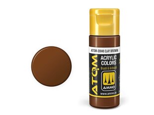 Akrüülvärv Ammo Mig Atom Clay Brown, 20ml, 20048 hind ja info | Kunstitarbed, voolimise tarvikud | kaup24.ee