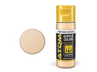 Akrüülvärv Ammo Mig Atom Light Skin, 20ml, 20042 hind ja info | Kunstitarbed, voolimise tarvikud | kaup24.ee