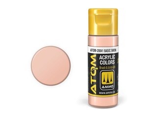 AMMO MIG - ATOM Акриловые Basic Skin, 20ml, 20041 цена и информация | Принадлежности для рисования, лепки | kaup24.ee