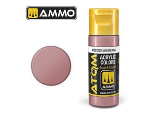 AMMO MIG - ATOM Акриловые Dark Nude Pink, 20ml, 20037 цена и информация | Принадлежности для рисования, лепки | kaup24.ee