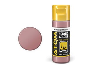 Akrüülvärv Ammo Mig Atom Dark Nude Pink, 20ml, 20037 цена и информация | Принадлежности для рисования, лепки | kaup24.ee