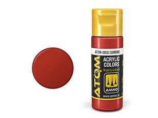 Akrüülvärv Ammo Mig Atom Carmine, 20ml, 20032 hind ja info | Kunstitarbed, voolimise tarvikud | kaup24.ee