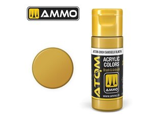 Akrüülvärv Ammo Mig Atom Sandgelb RLM79, 20ml, 20024 hind ja info | Kunstitarbed, voolimise tarvikud | kaup24.ee