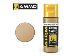 Akrüülvärv Ammo Mig Atom US Desert Tan, 20ml, 20009 hind ja info | Kunstitarbed, voolimise tarvikud | kaup24.ee