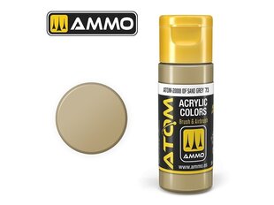 Akrüülvärv Ammo Mig Atom IDF Sand Grey ´73, 20ml, 20008 hind ja info | Kunstitarbed, voolimise tarvikud | kaup24.ee