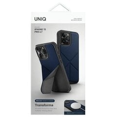UNIQ etui Transforma iPhone 14 Pro Max 6,7" Magclick Charging czarny|ebony black цена и информация | Чехлы для телефонов | kaup24.ee