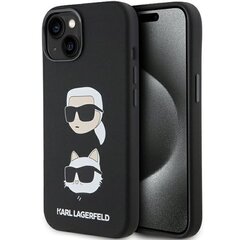 Karl Lagerfeld Liquid Silicone Karl and Choupette Heads hind ja info | Telefoni kaaned, ümbrised | kaup24.ee