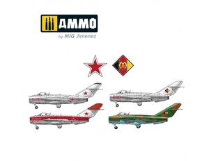 AMMO MIG - MiG-17F / Lim-5 Fresco C U.S.S.R. - GDR, 1/48, 8508 цена и информация | Склеиваемые модели | kaup24.ee