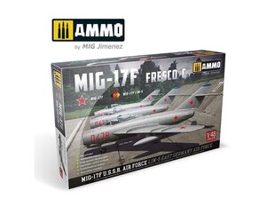 AMMO MIG - MiG-17F / Lim-5 Fresco C U.S.S.R. - GDR, 1/48, 8508 цена и информация | Склеиваемые модели | kaup24.ee