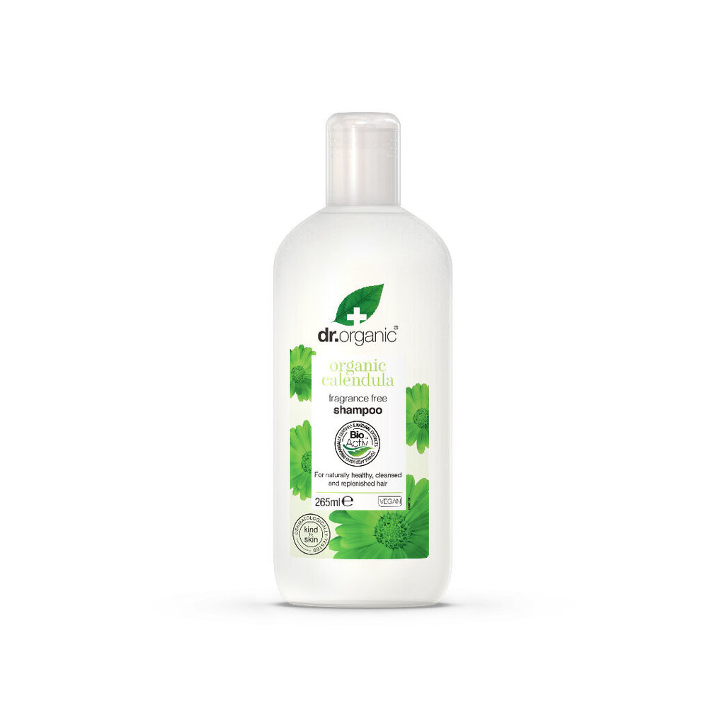 Šampoon Dr.Organic Calendula, 265 ml hind ja info | Šampoonid | kaup24.ee