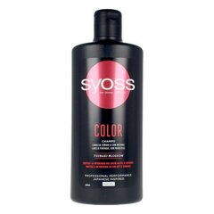 Šampoon Värvitud Juustele Color Tech Syoss (440 ml) цена и информация | Шампуни | kaup24.ee