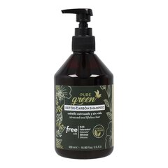 Šampoon Pure Green Detox Carbon (500 ml) hind ja info | Šampoonid | kaup24.ee