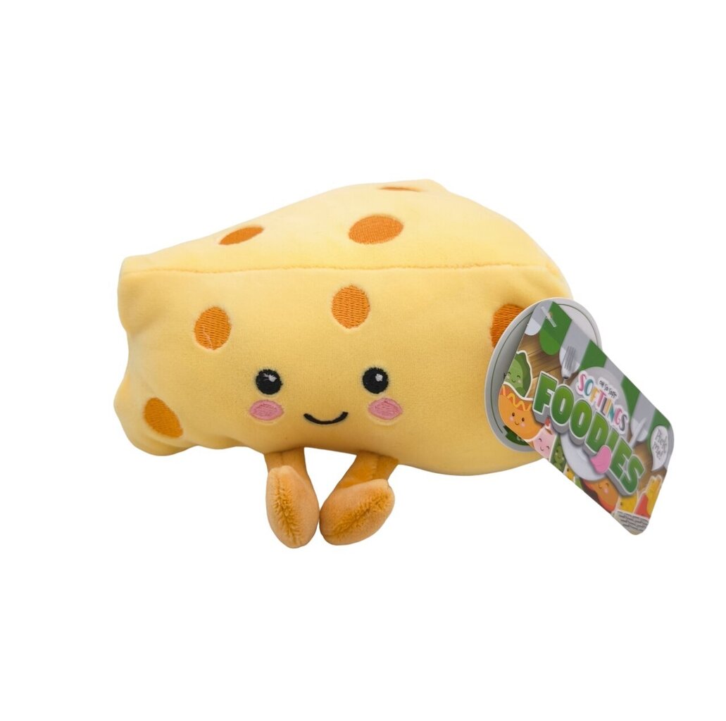 Plüüsist juust Softlings Foodies, 18 cm цена и информация | Pehmed mänguasjad | kaup24.ee