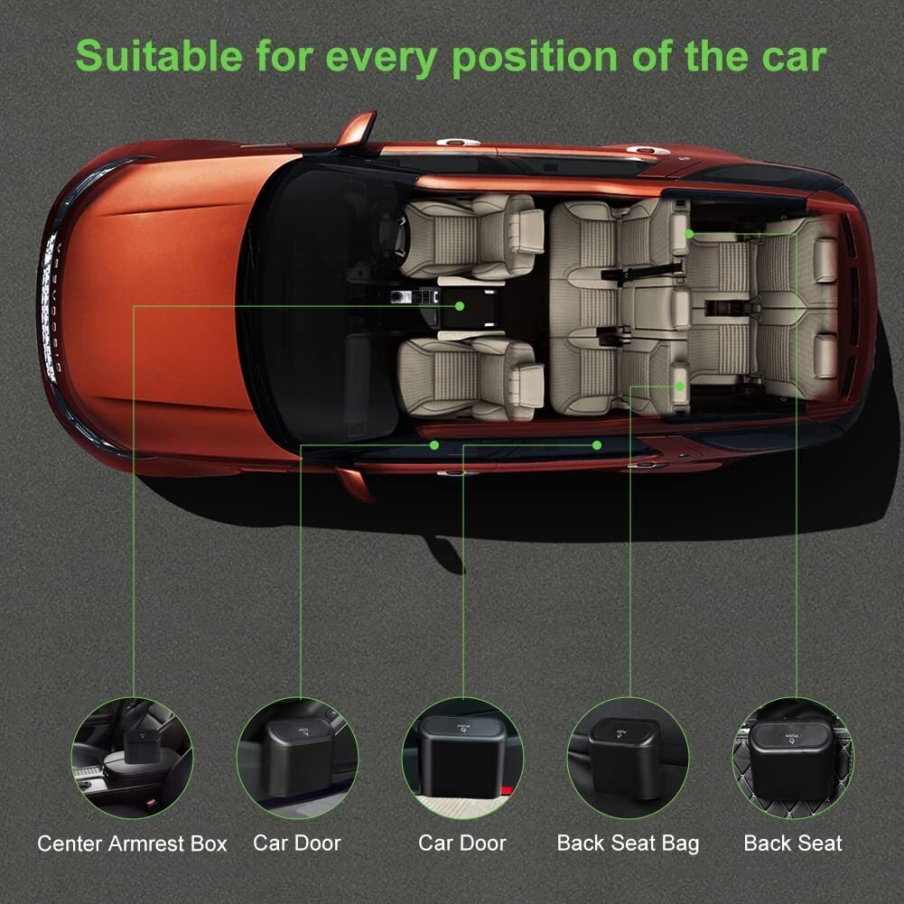 Auto prügikast Uraqt hind ja info | Auto salongitarvikud | kaup24.ee