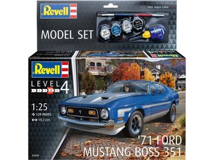 Подарочный набор Revell - Ford Mustang '71 Mustang Boss 351, 1/25, 67699 цена и информация | Склеиваемые модели | kaup24.ee