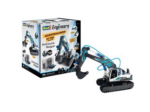 Revell - Advendikalender Engineers Hydraulic Excavator, 1/24, 01054 hind ja info | Liimitavad mudelid | kaup24.ee