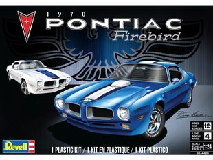 Сборная пластиковая модель. Revell - 1970 Pontiac Firebird, 1/24, 14489 цена и информация | Склеиваемые модели | kaup24.ee