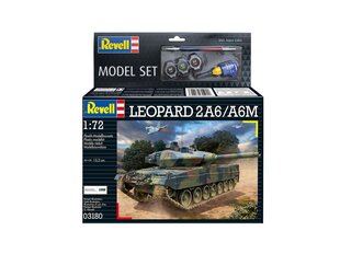 Revell - Leopard 2A6/A6M подарочный набор, 1/72, 63180 цена и информация | Конструкторы и кубики | kaup24.ee