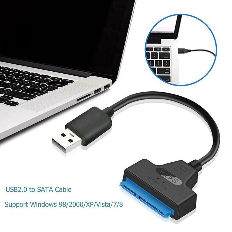 Adapter SATA SSD HDD USB hind ja info | USB jagajad, adapterid | kaup24.ee