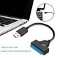 Adapter SATA SSD HDD USB цена и информация | USB jagajad, adapterid | kaup24.ee