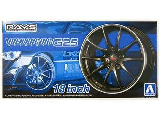 Комплект колес Aoshima Volk Racing G25 18", 1/24, 06118 цена и информация | Склеиваемые модели | kaup24.ee