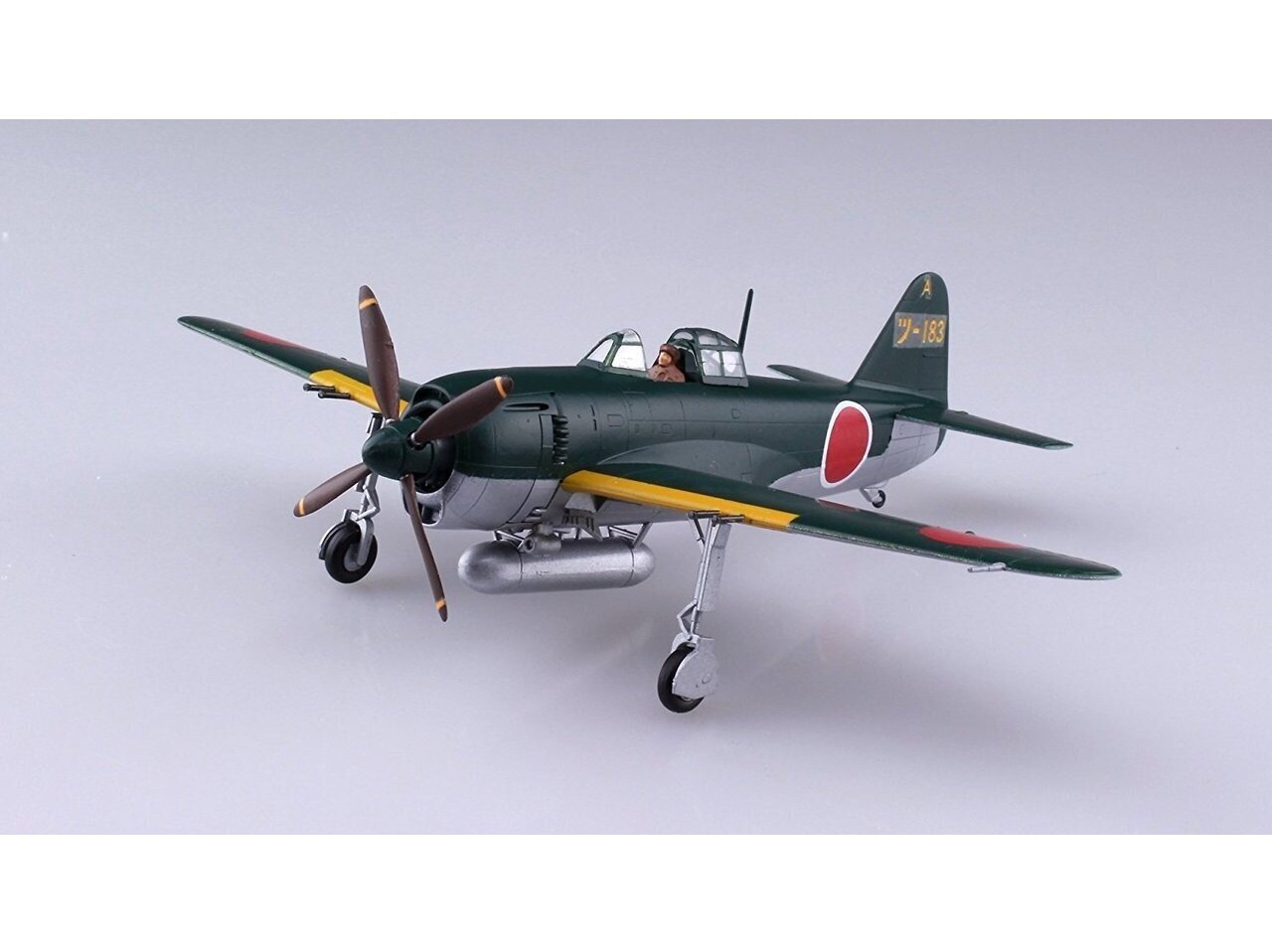 Aoshima - Kawanishi N1K1-Jb Shiden Type 11, 1/72, 05192 hind ja info | Liimitavad mudelid | kaup24.ee