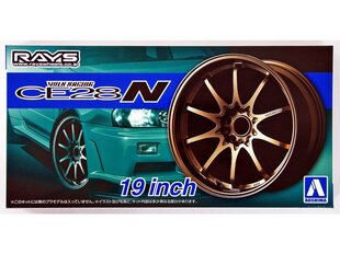 Aoshima - Комплект колес Rays Volk Racing CE28N 19", 1/24, 05391 цена и информация | Конструкторы и кубики | kaup24.ee