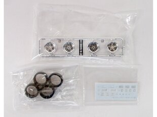 Комплект колес Aoshima Heart (5H) 14", 1/24, 05436 цена и информация | Конструкторы и кубики | kaup24.ee
