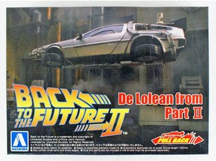 Aoshima - DeLorean DMC-12 "Back to the Future II" (Pull back), 1/43, 05476 цена и информация | Склеиваемые модели | kaup24.ee