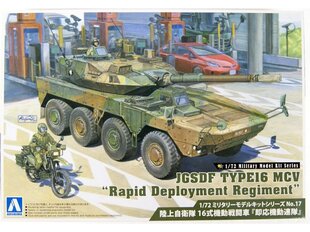 Сборная пластиковая модель. Aoshima JGSDF Type 16 MCV "Rapid Deployment Regiment", 1/72, 05684 цена и информация | Склеиваемые модели | kaup24.ee
